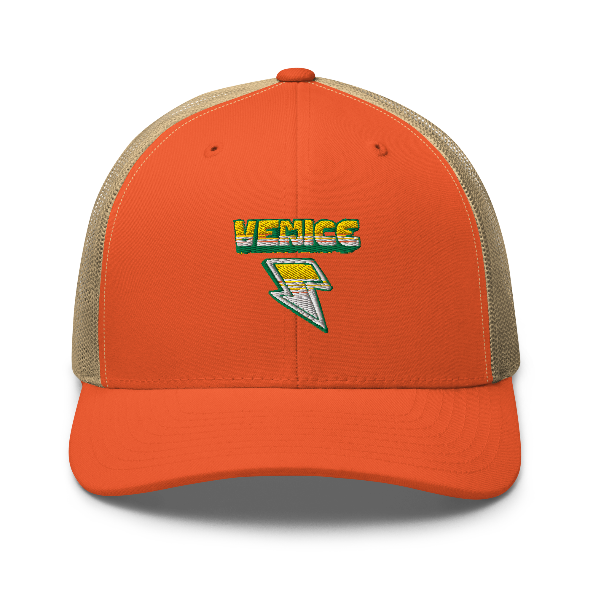 Venice Bolt Cap | Citrus Orange | Venice CA Hat | RADLAND