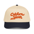 Californ-Yeah cap navy natural California five panel hat RADLAND