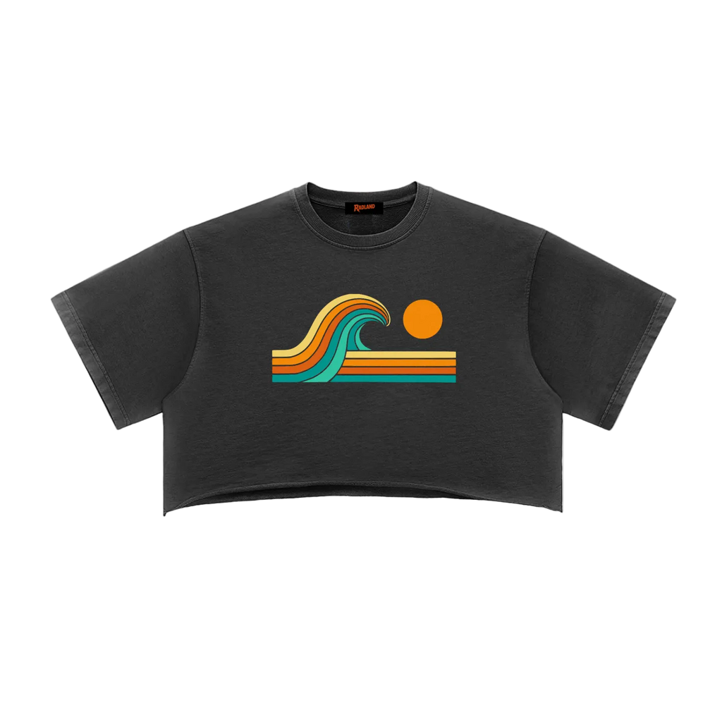 tshirt, crop, women, apparel
